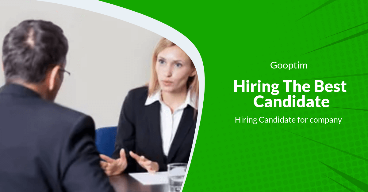 Hiring the Best Candidate